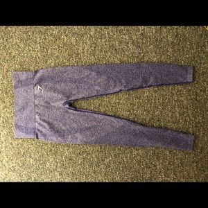 Gymshark Vital seamless leggings indigo marl.